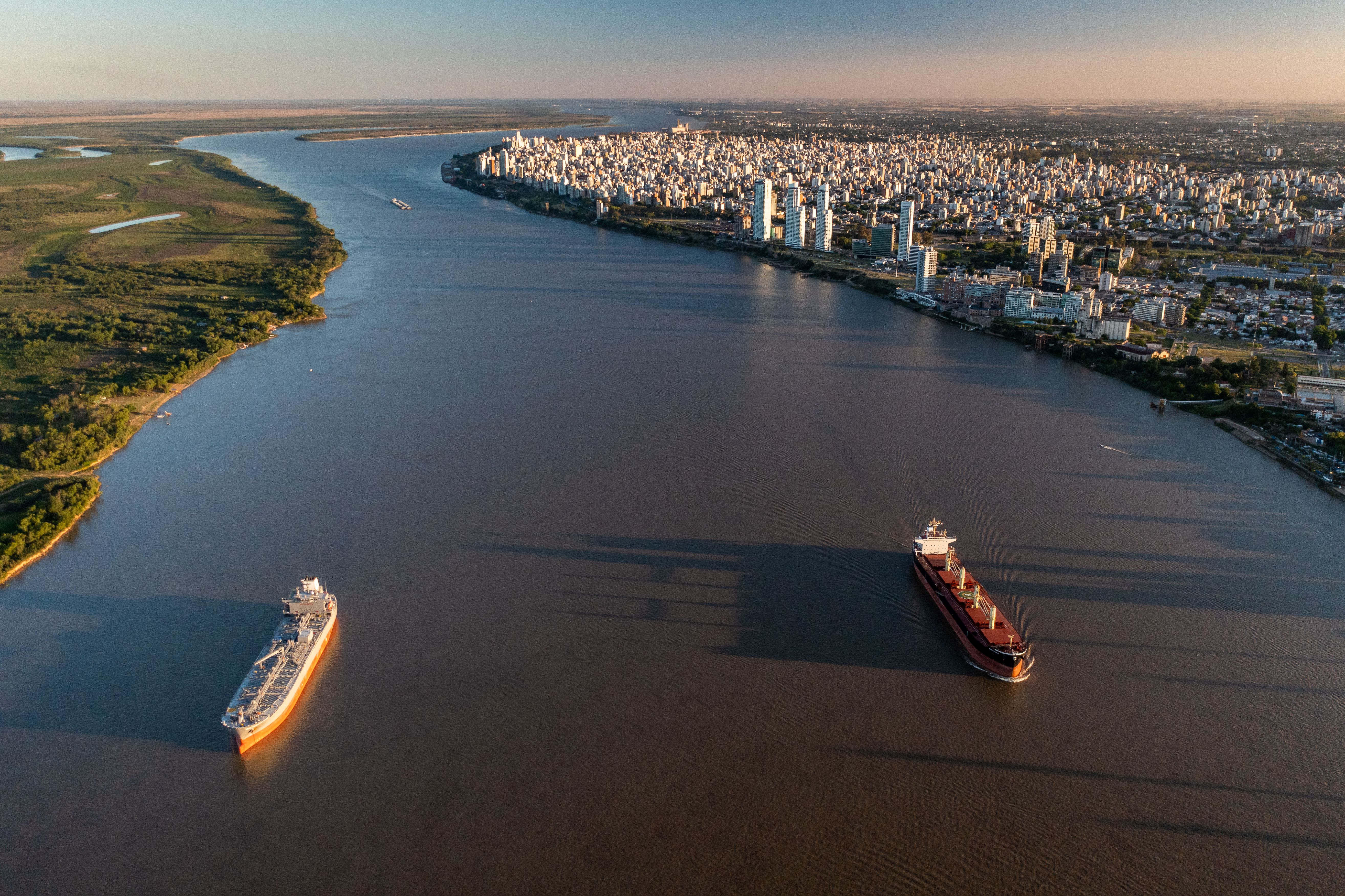 Costanera y Puente Colgante de Santa Fe